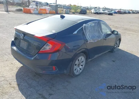 2016 Honda Civic Ex из США, поврежденный, VIN 19XFC1F30GE015608